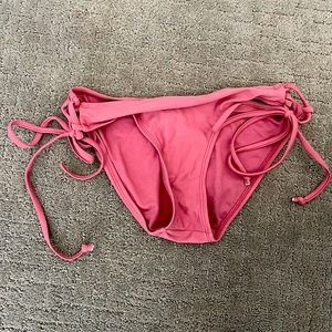 Pink swimsuit bottoms